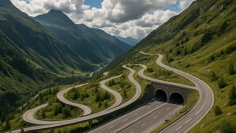 Gotthard Road Tunnel